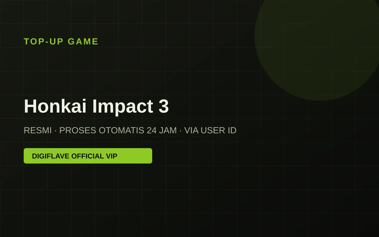 Top-up Honkai Impact 3 — Flavegame Store